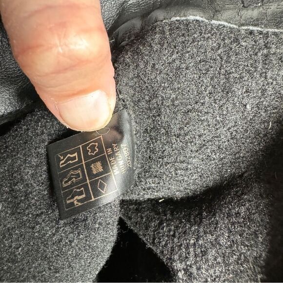 Josef Seibel brown leather ruched gathered mid calf heel boots size 39 - Picture 9 of 13